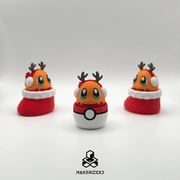 Charmander Christmas Clicker 3d model