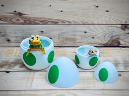 YOSHI inspired EGG Container 3d model