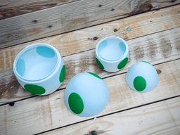 YOSHI inspired EGG Container 3d model