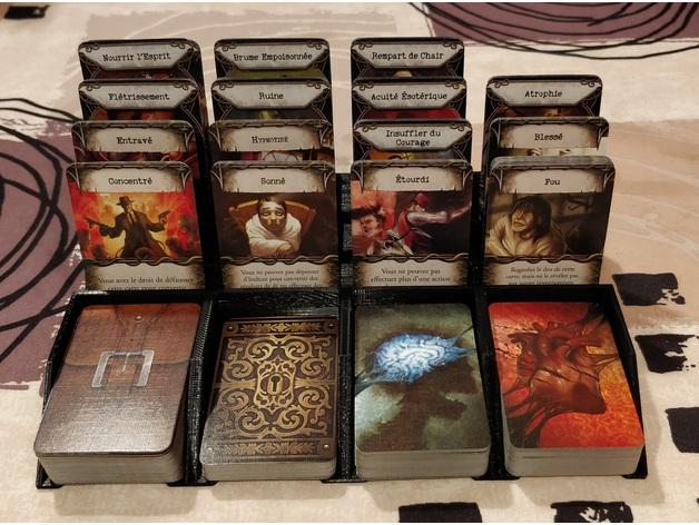 Card Tray for Mansions of Madness V2 3d model
