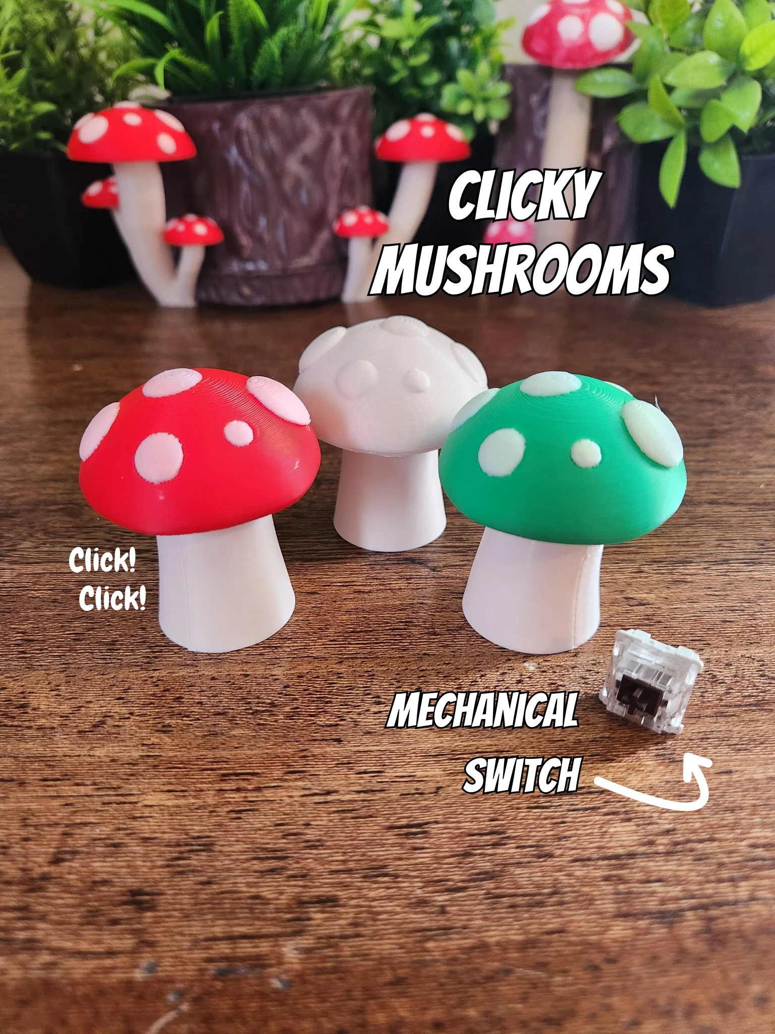 Mushroom Clicker! 3d model