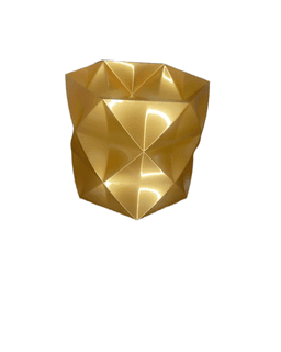 Groovy planter 3d model