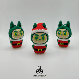 Labubu Grinch Clicker 3d model