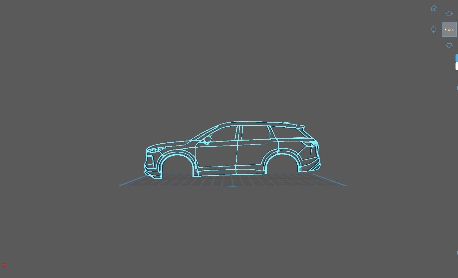 Infiniti - QX60 Wall Art 3d model