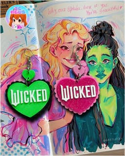 Wicked Earrings 3d model
