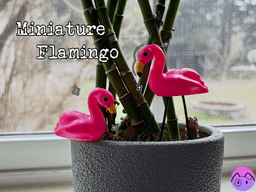 Miniature Flamingo 3d model