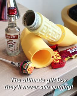 Banana Labyrinth Puzzle Gift Box 3d model