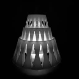 Mushroom Lamp 3d model