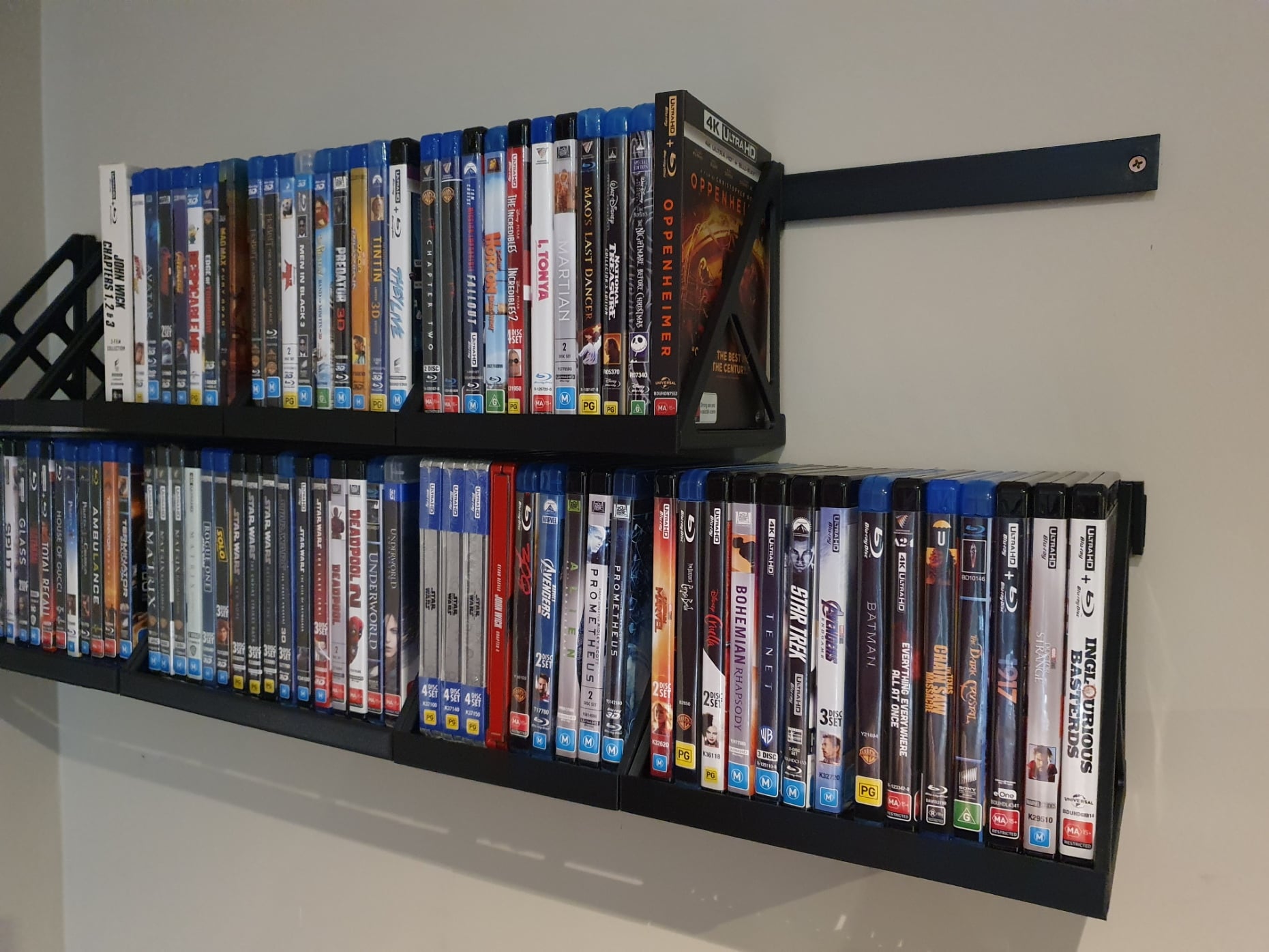 Shelves - Cleat based hanging system 3d model