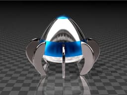UFO - science fiction television series 1970 3d model