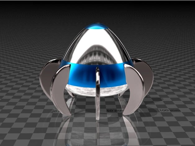 UFO - science fiction television series 1970 3d model