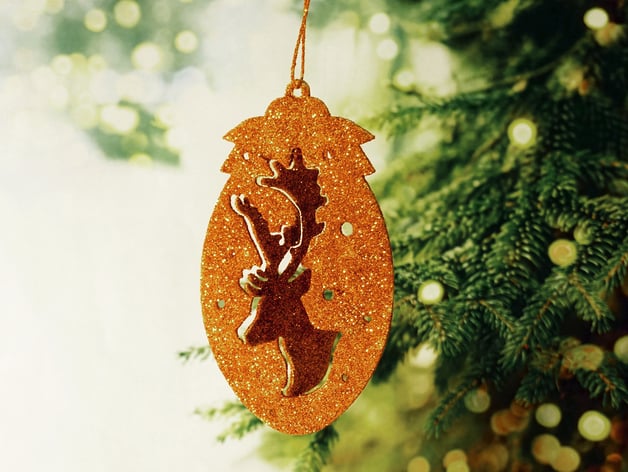 Christmas ornament 3d model