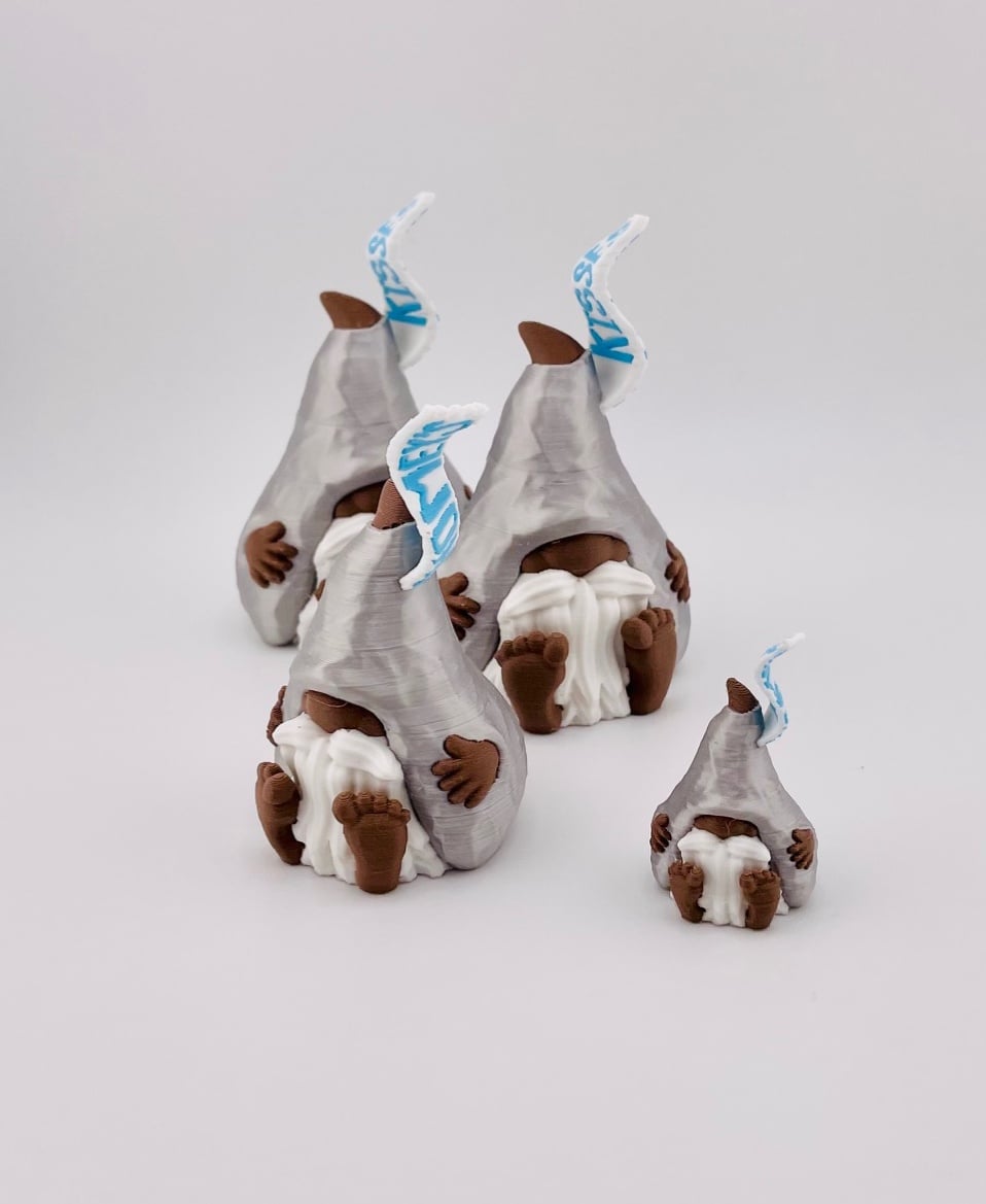 Chocolate Kiss Gnome 3d model