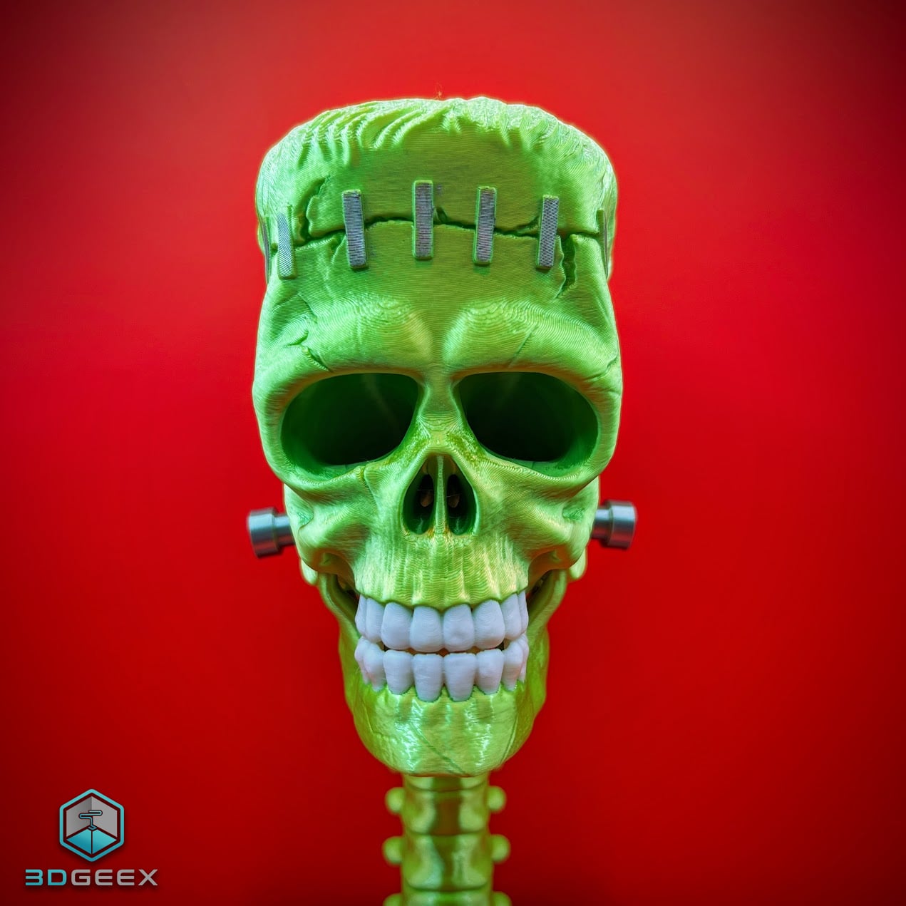 Frankenstein's Skull 3d model
