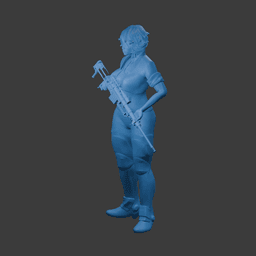 Nilin the Sniper v2 3d model