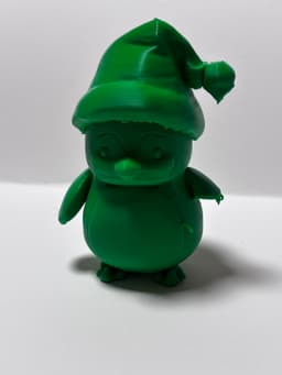 Christmas penguin 3d model