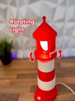 Lighthouse Lamp - Table Lamp 3d model