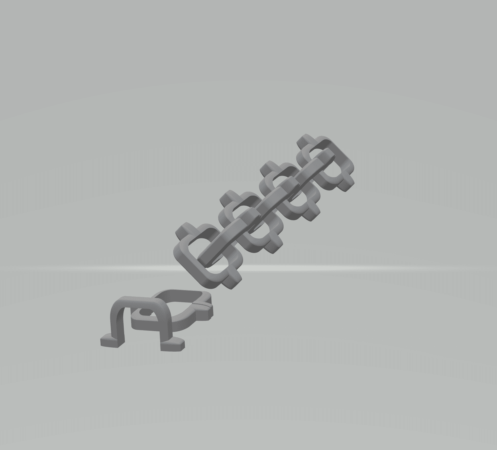 FHW: Daemon Hunter chains (cosplay) 3d model