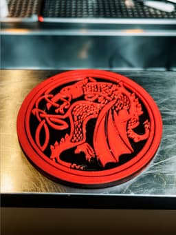 DRAGON COASTER REMIX 3d model