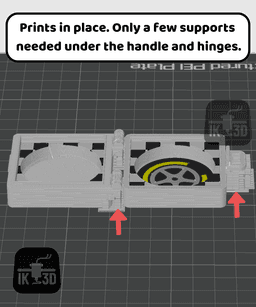 F1 Tire Clicker Toy / Keychain 3d model