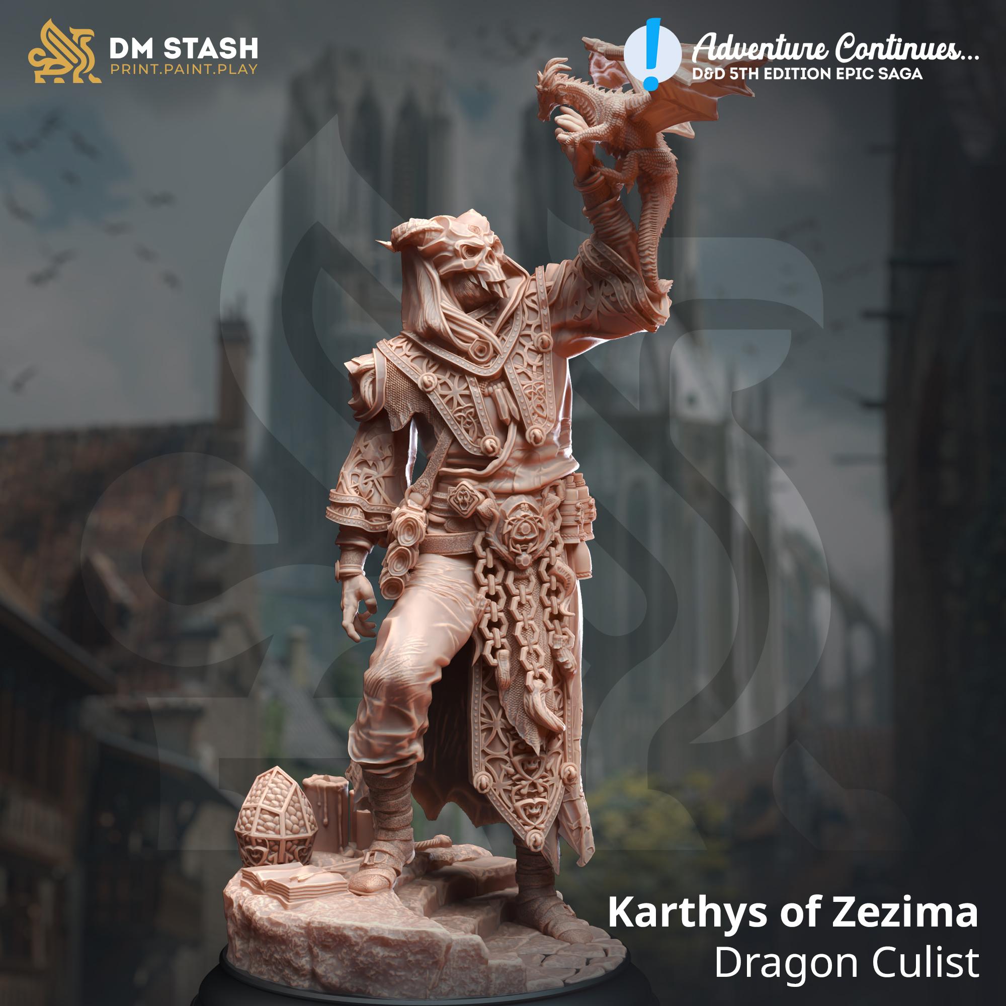 Dragon Culist - Karthys of Zezima 3d model