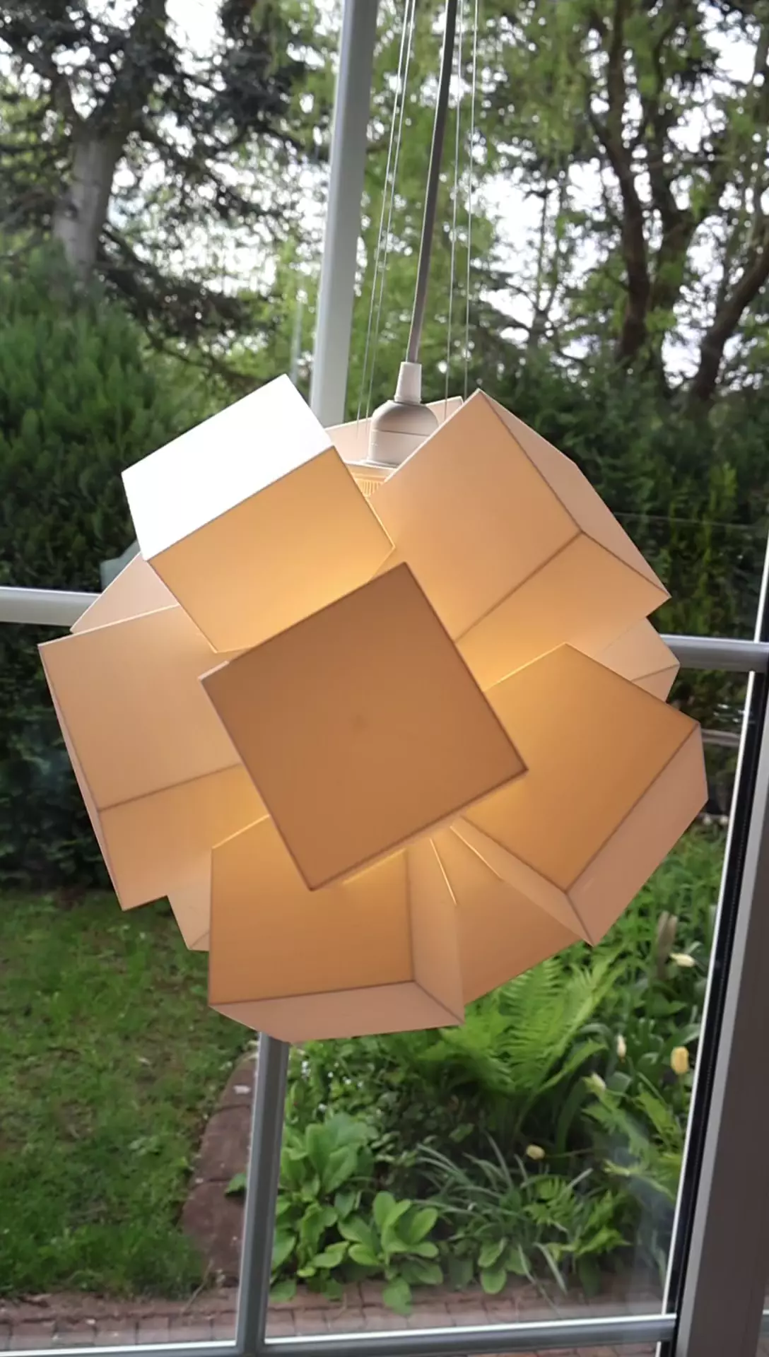 Cube Lamp 3d model
