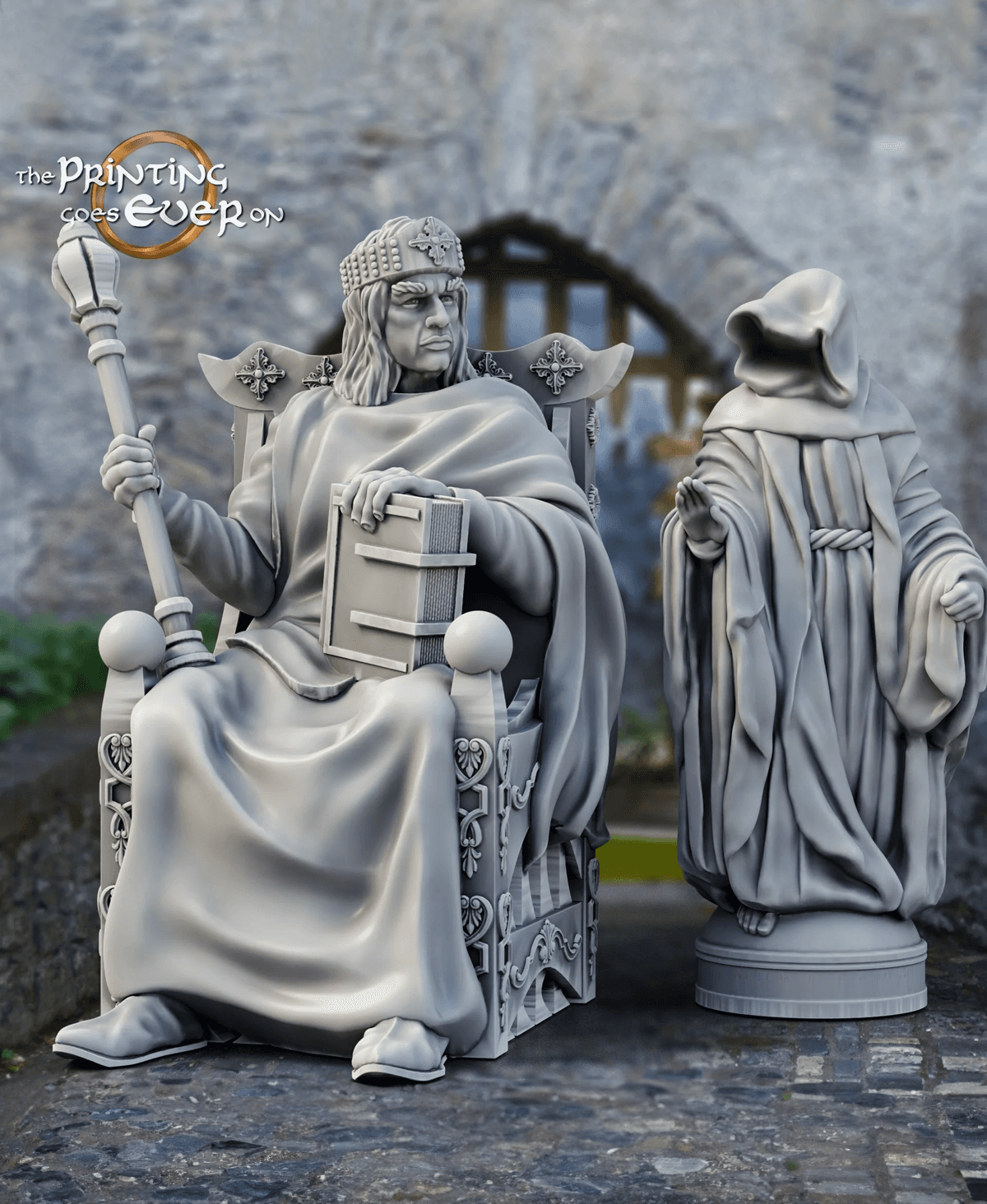 Whitcaester Statues 3d model
