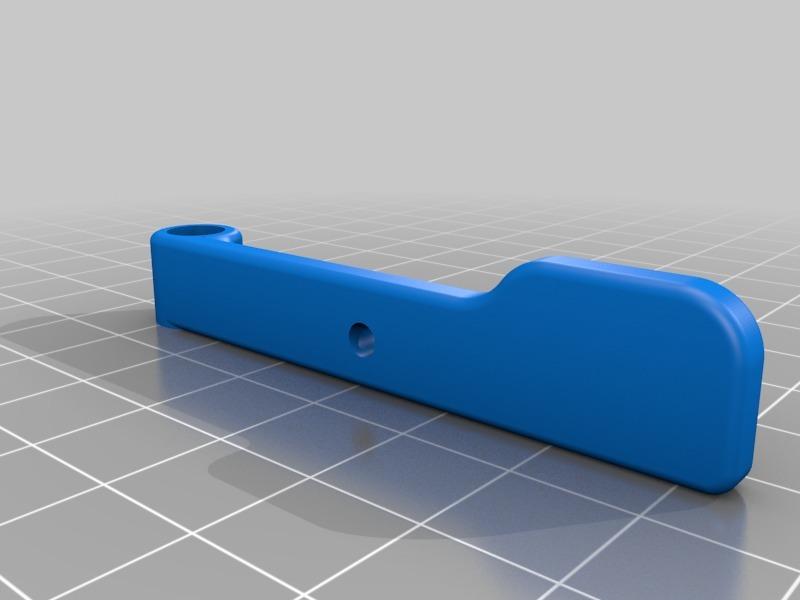 Mini Iambic Paddles (With Bearings) 3d model