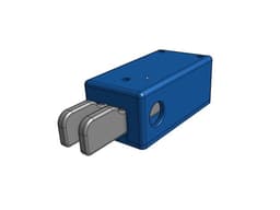 Mini Iambic Paddles (With Bearings) 3d model
