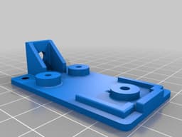 Mini Iambic Paddles (With Bearings) 3d model