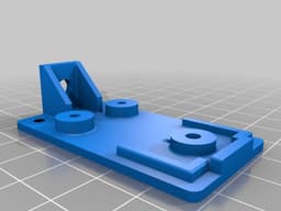 Mini Iambic Paddles (With Bearings) 3d model