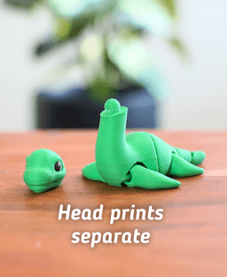 Nimble Nessie - Articulated Loch Ness Monster 3d model