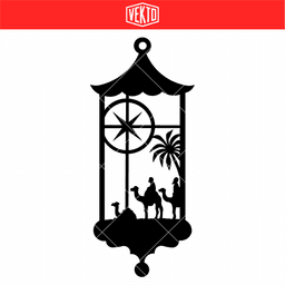Lantern Caravan STL 3d model