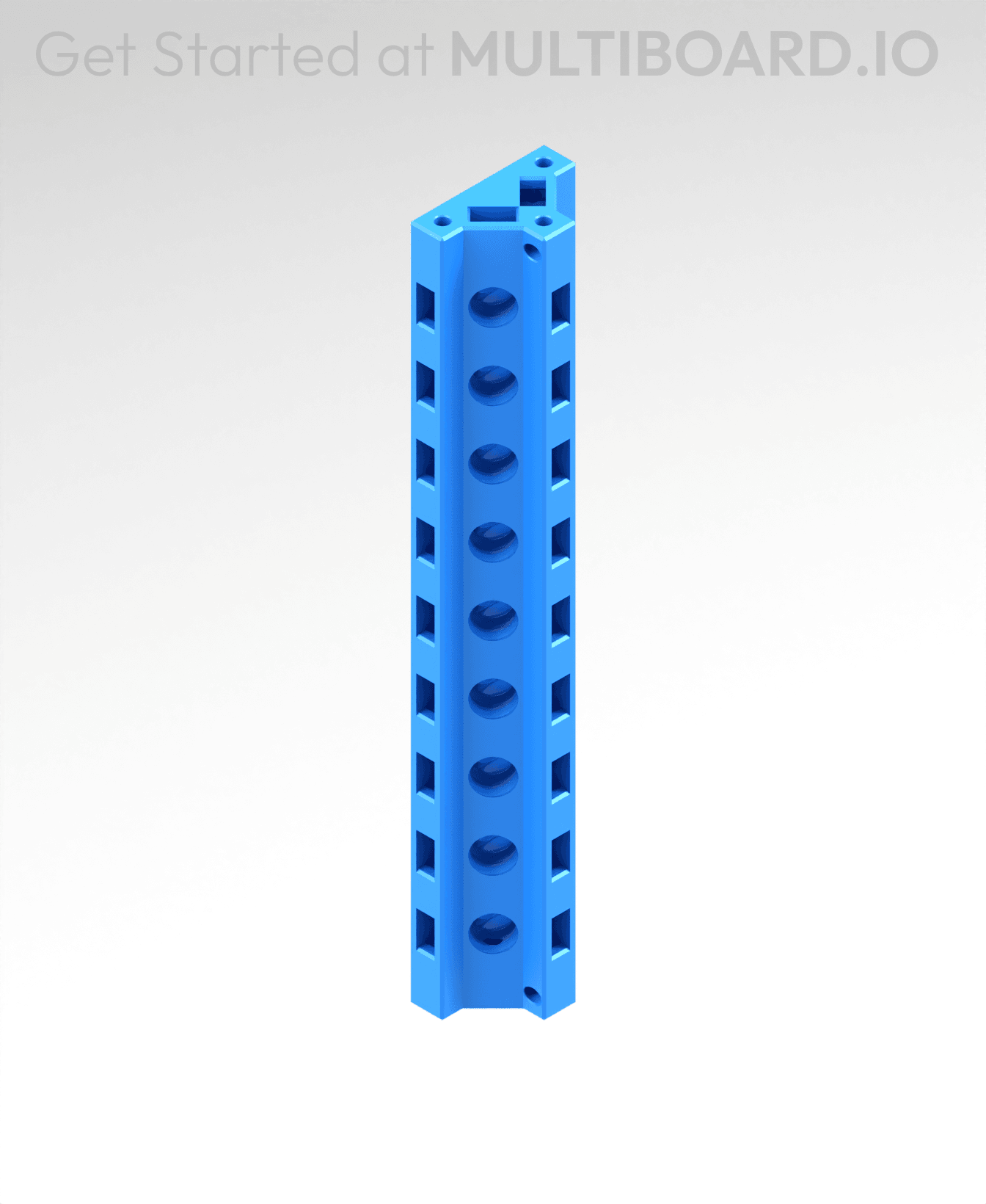 5 MU - Small Thread - T Multiboard Beam 3d model