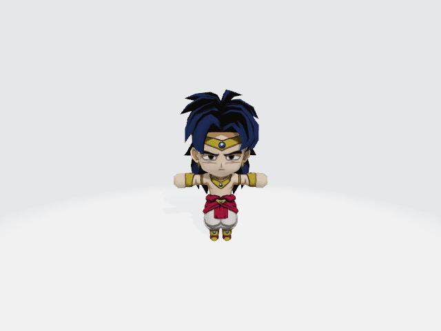 Baby Broly 3d model