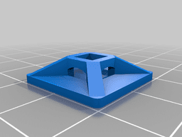 Cable Tie Base 3d model