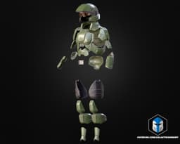 UNSC Marine Armor - 3D Print Files 3d model