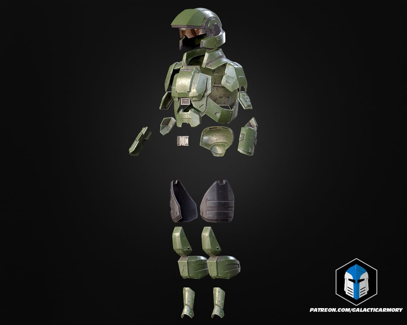UNSC Marine Armor - 3D Print Files 3d model