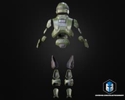 UNSC Marine Armor - 3D Print Files 3d model
