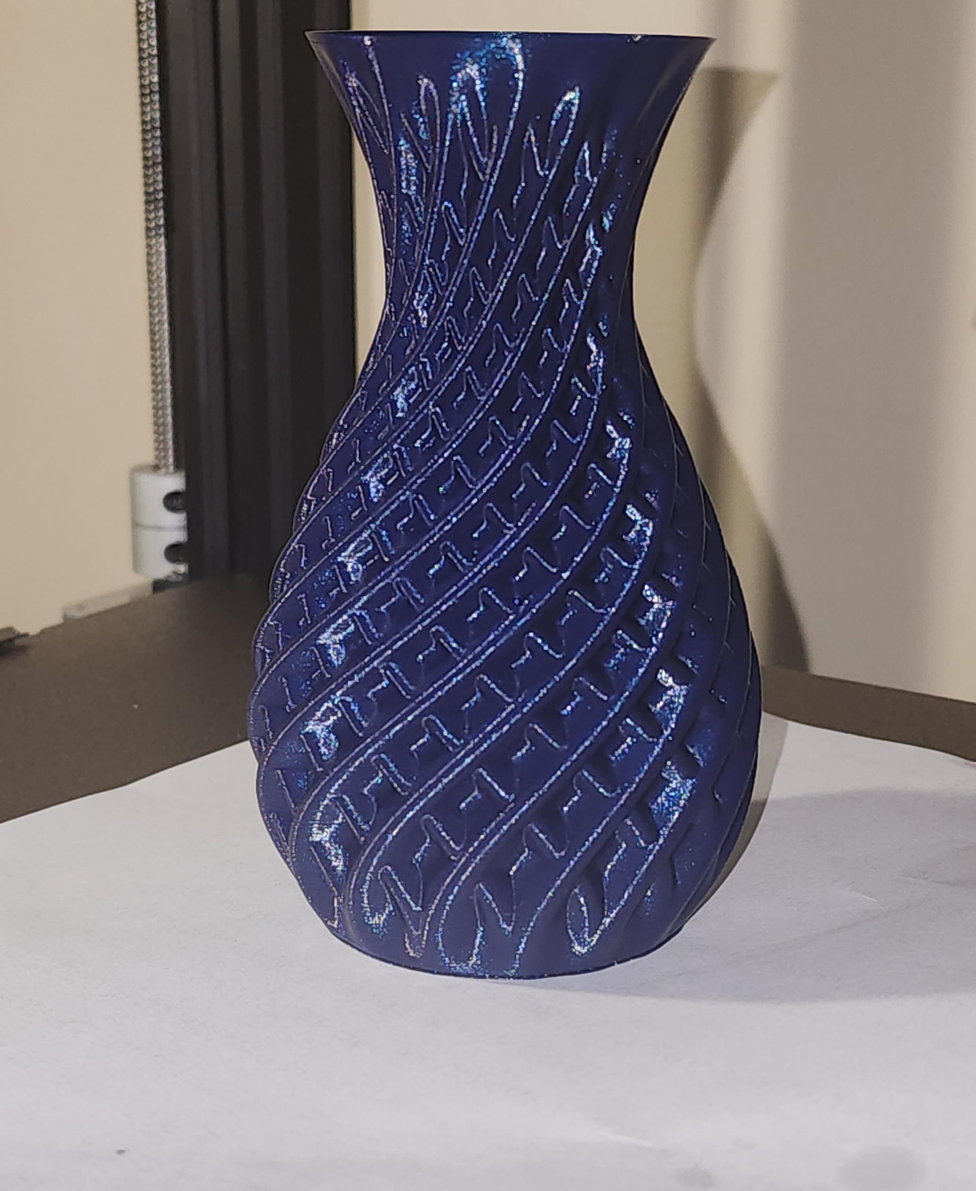 Double Twist Vase (Vase No. 5) 3d model