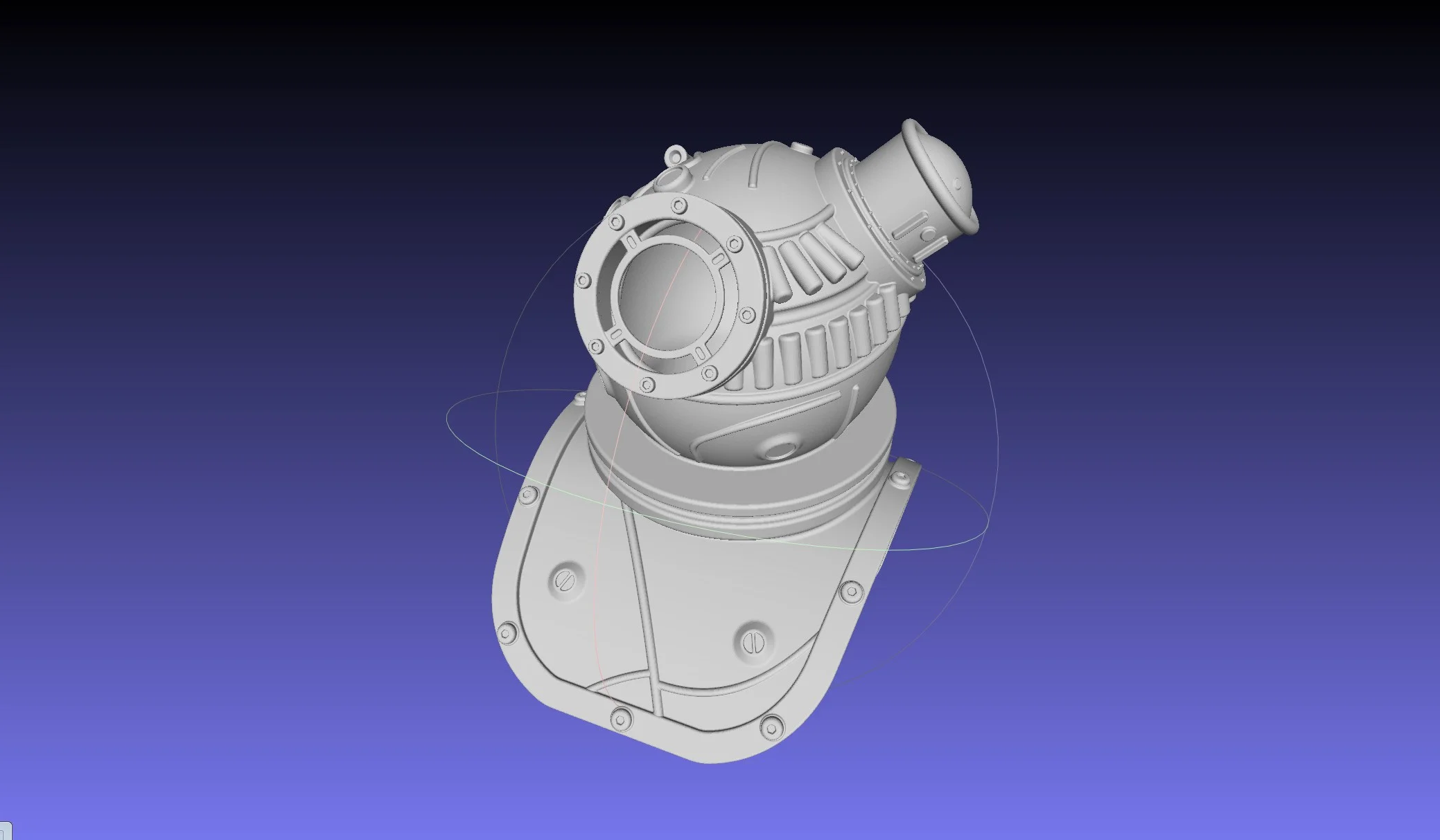 Bioshock Big Sister Helmet 3d model