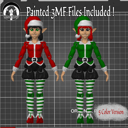 Christmas Elf.stl 3d model