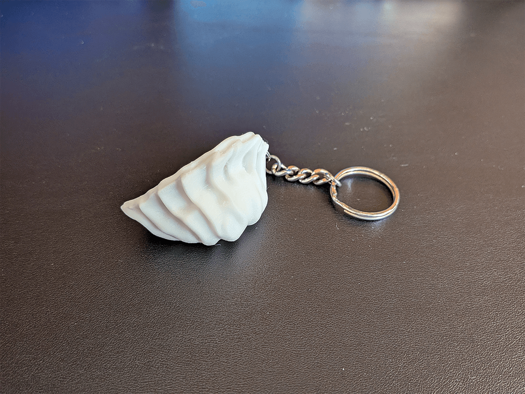 Dumpling keychain 3d model