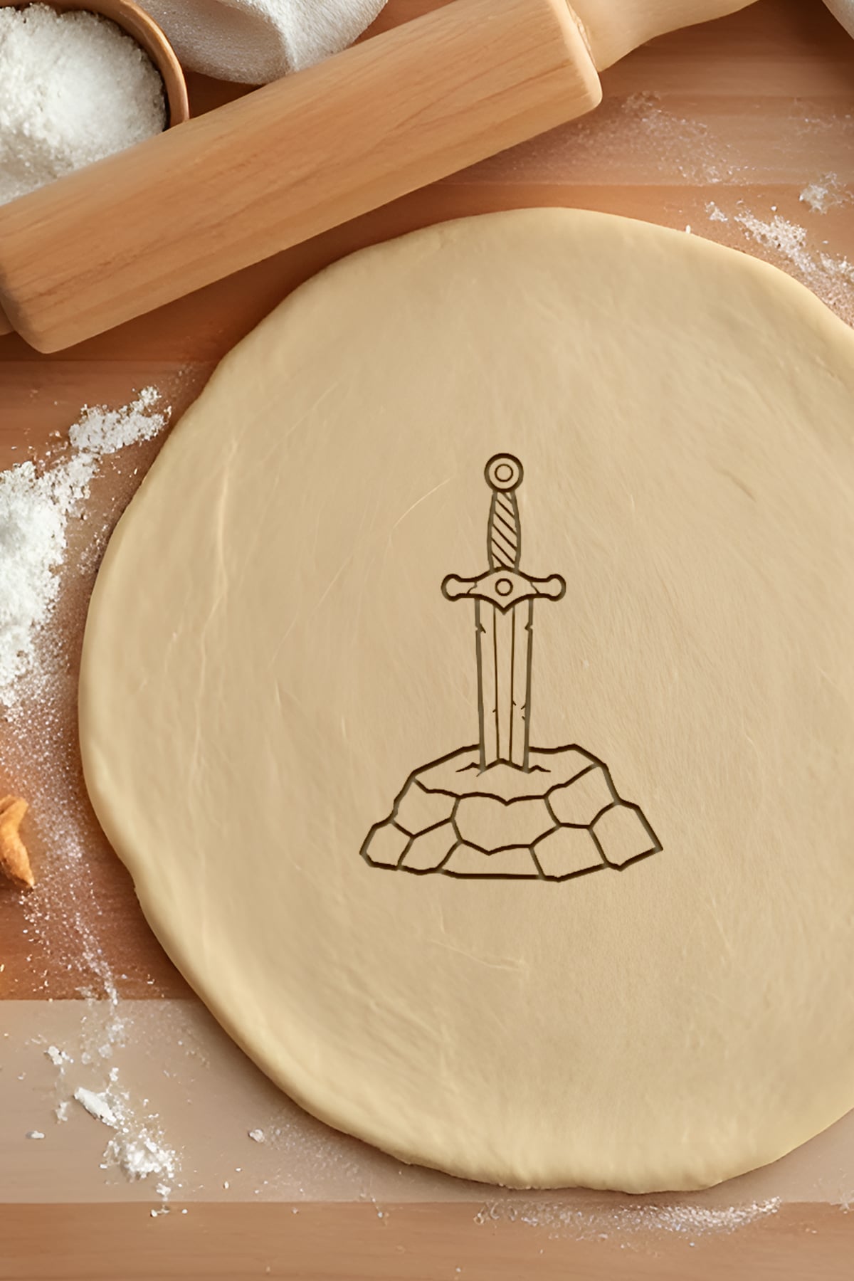 Sword Cookie Cutter, Biscuit Cutter 3d model