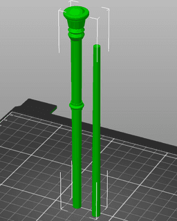 Poppy Pomfrey's Wand - Harry Potter 3d model
