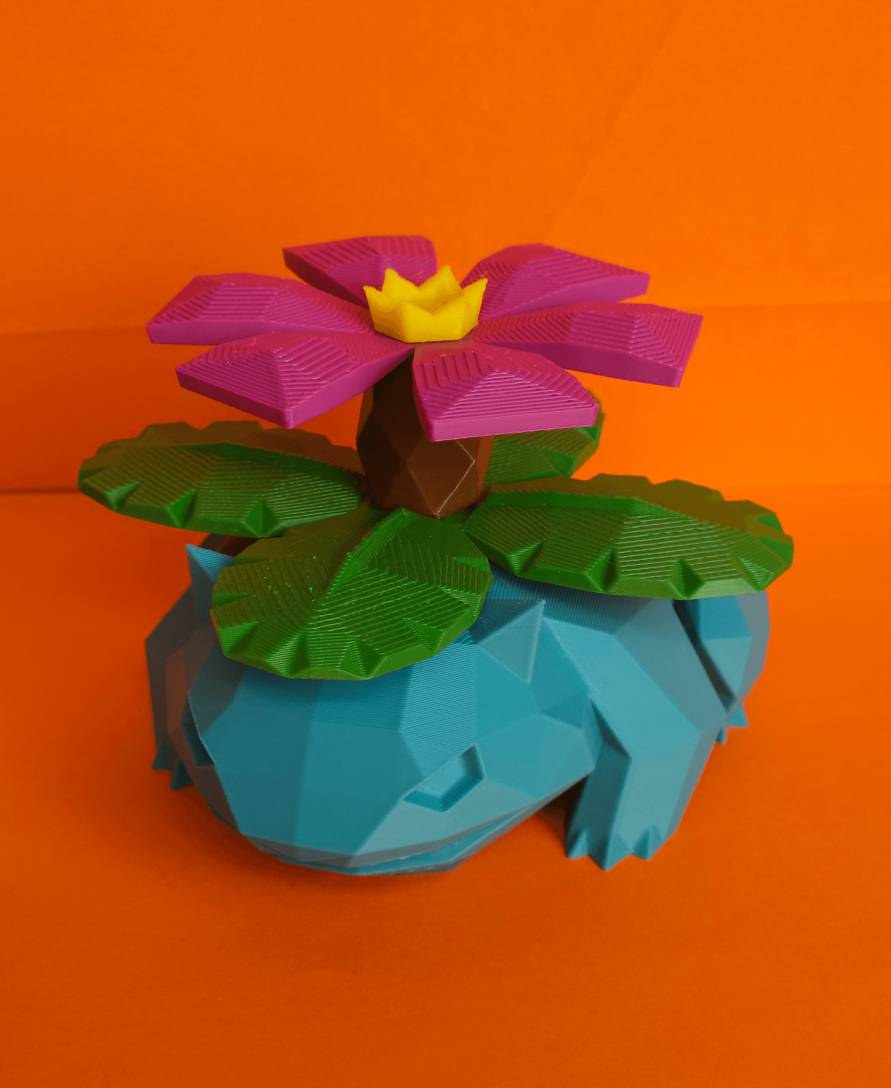 Venusaur Low Poly Pokemon 3d model