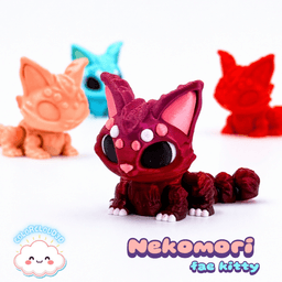 Nekomori - Fae Kitty 3d model