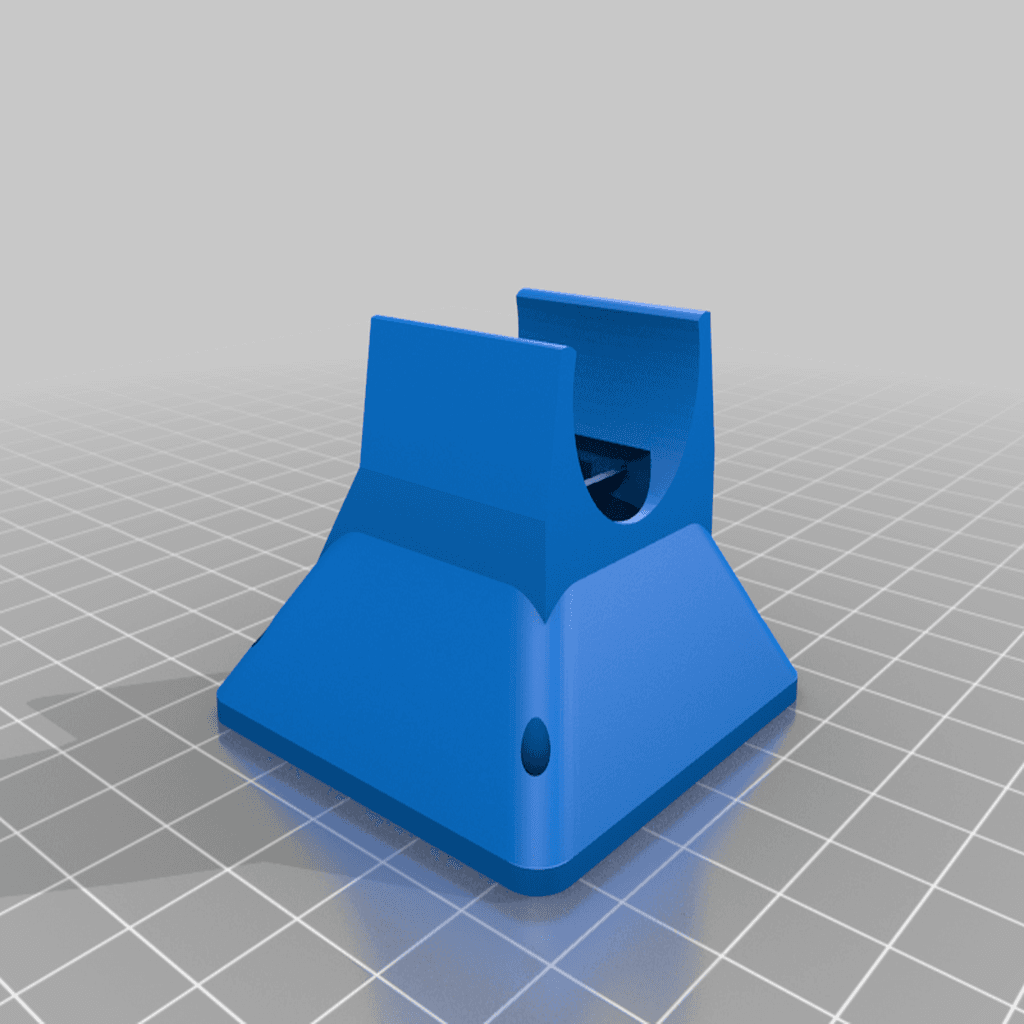 E3D v6 Fan-mount 50mm Improved Clamp 3d model