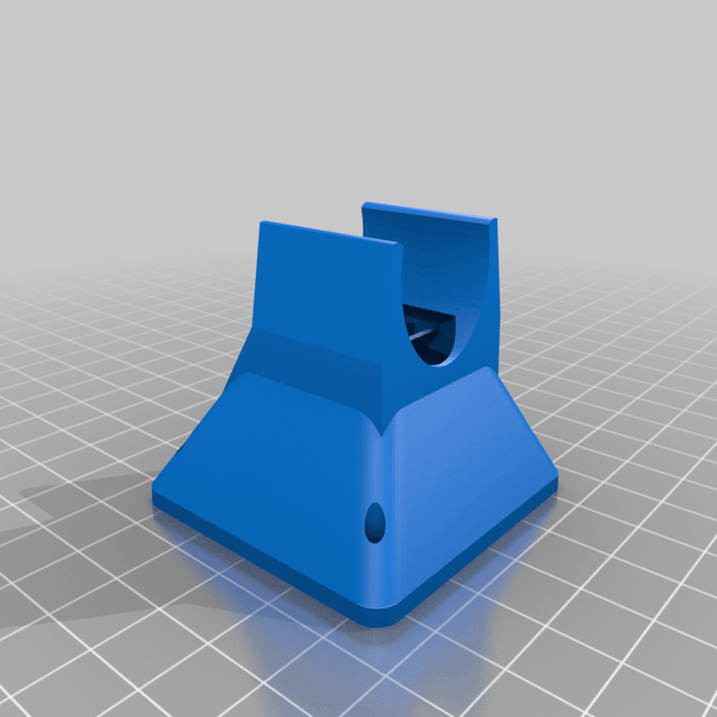 E3D v6 Fan-mount 50mm Improved Clamp 3d model