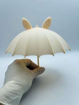 Bunny Ears Umbrella 3d model